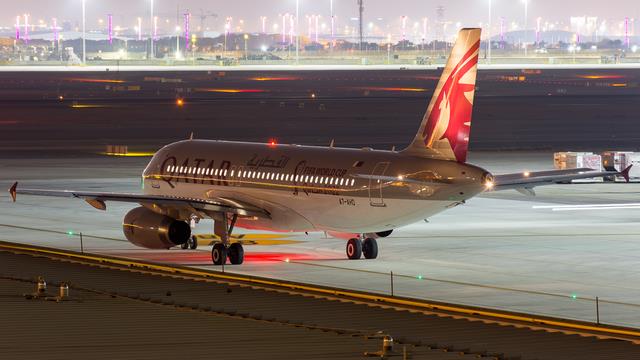 A7-AHD:Airbus A320-200:Qatar Airways